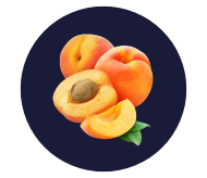 fruta de hueso